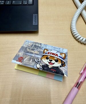 エイワンのノベルティ付箋、デザイン決定しました👏